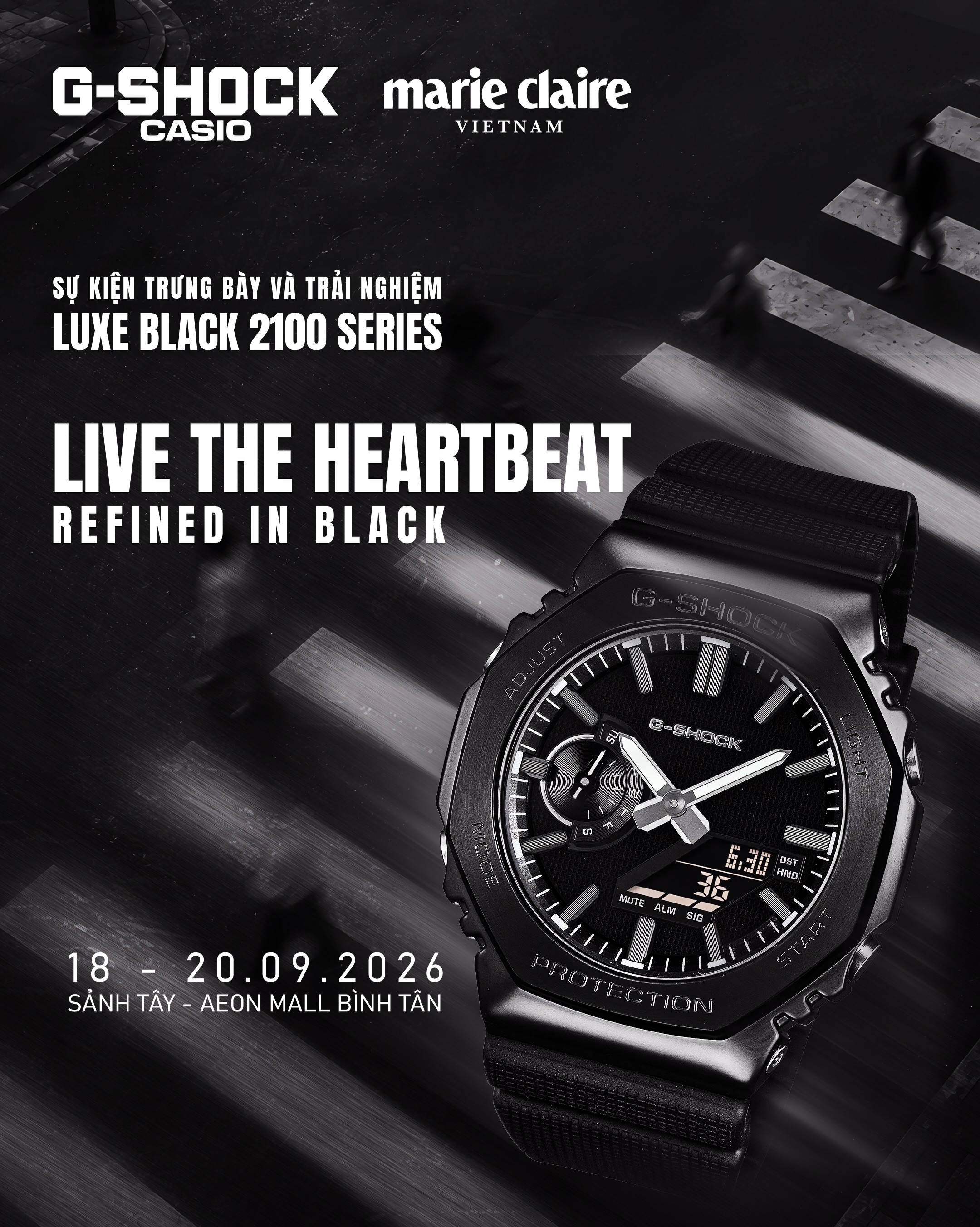 Sự kiện G-SHOCK “LIVE THE HEARTBEAT”